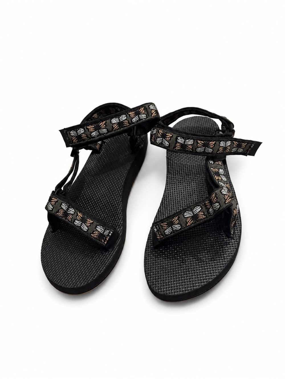 Teva Women’s  Universal Sandals Black Geometric Size 8